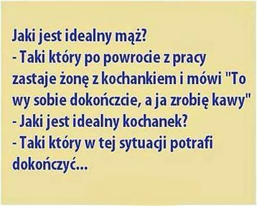 Idealny mąż, idealny kochanek 