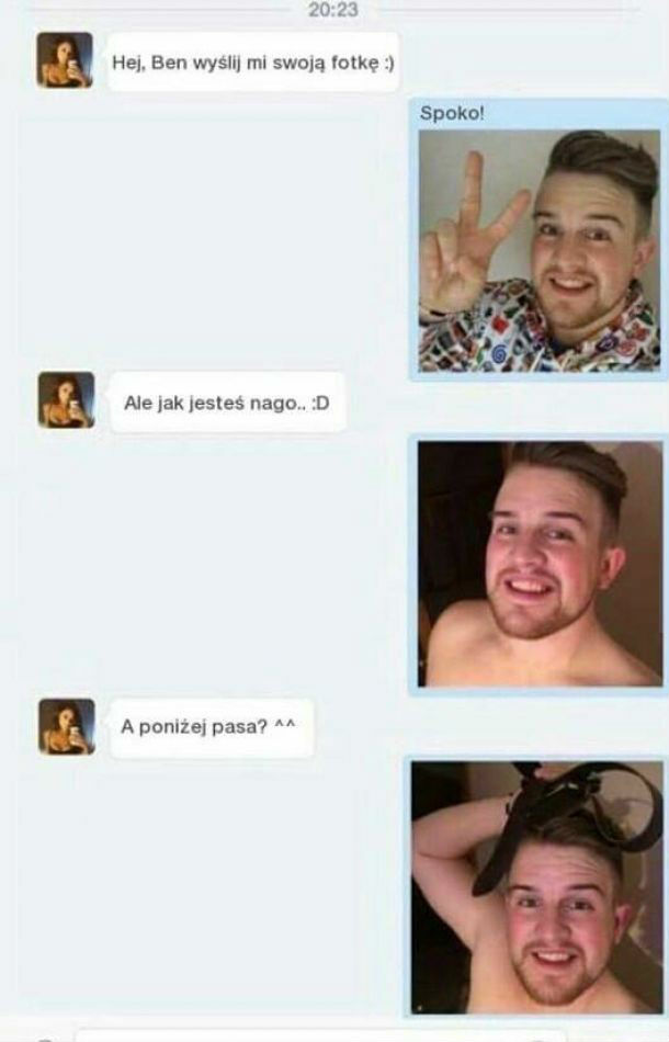 Napalona laska i genialne riposty faceta 