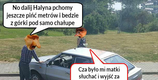 Kiedy Januszowi popsuje się Polonez 