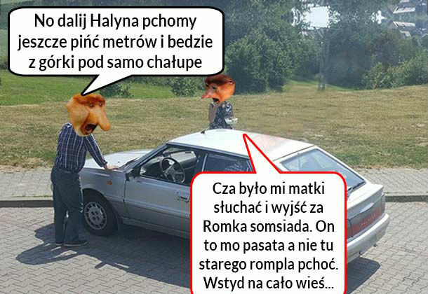 Kiedy Januszowi popsuje się Polonez 