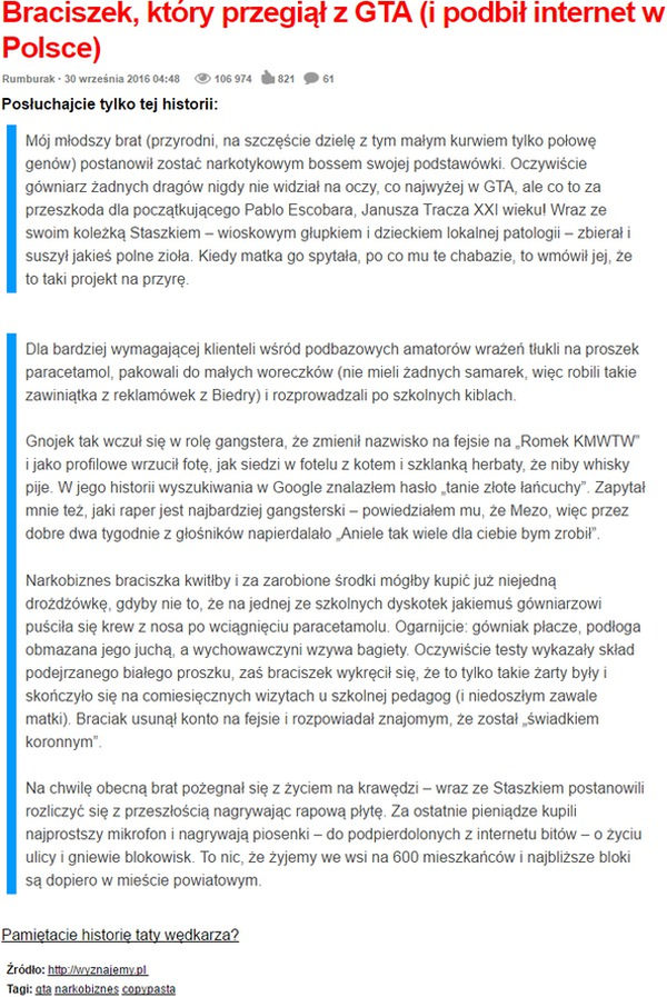 Mój brat gangster