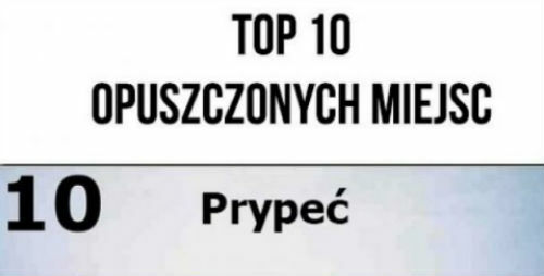 Najbardziej opuszczone miejsca 