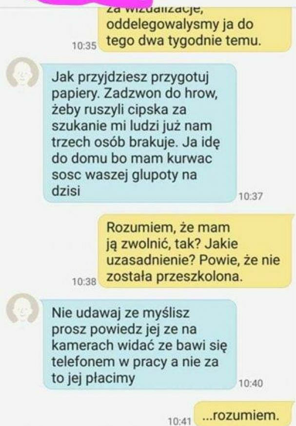 Najgorszy typ szefowej 