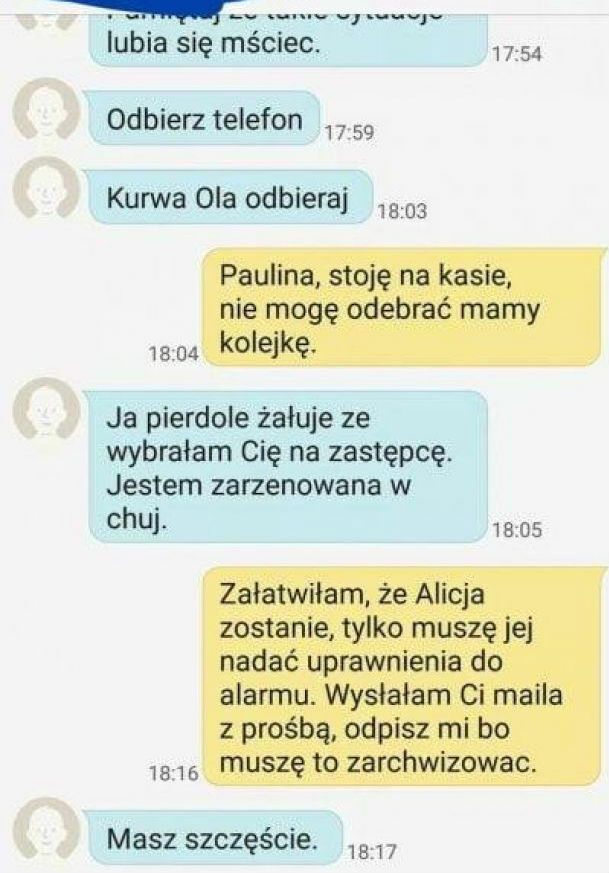 Najgorszy typ szefowej 