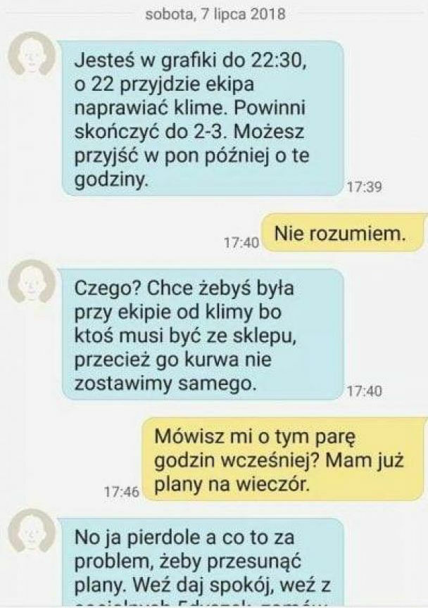 Najgorszy typ szefowej 