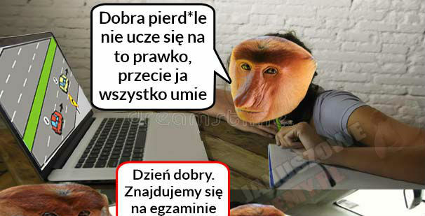 Trzeba było się uczyć 