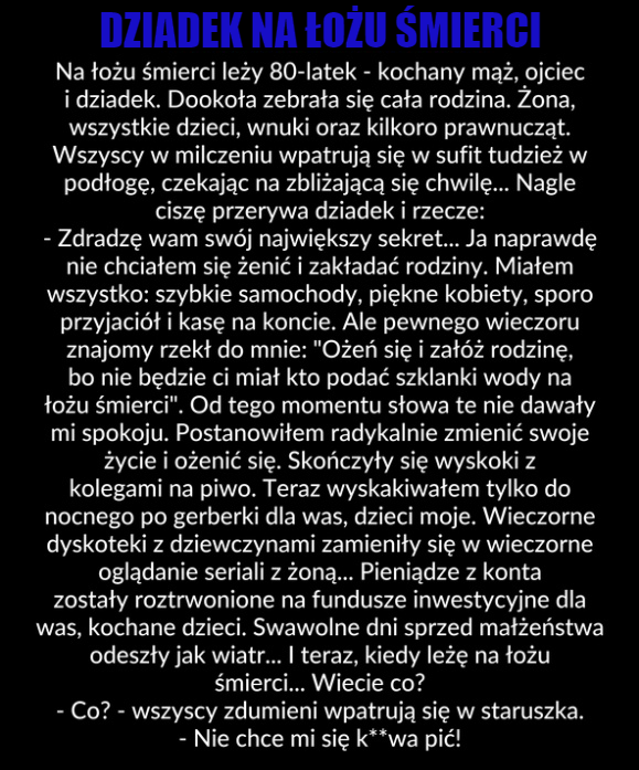 Na łożu śmierci 