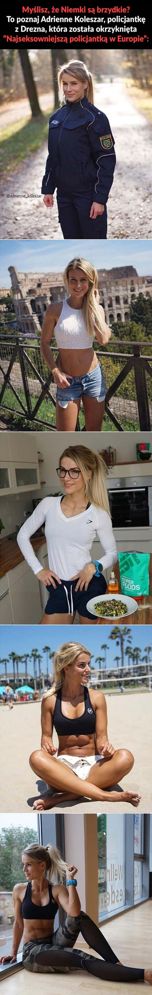 Najseksowniejsza policjantka w Europie 