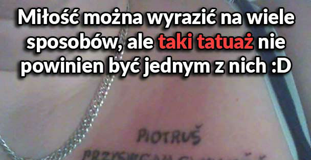 To nie był dobry pomysł... 