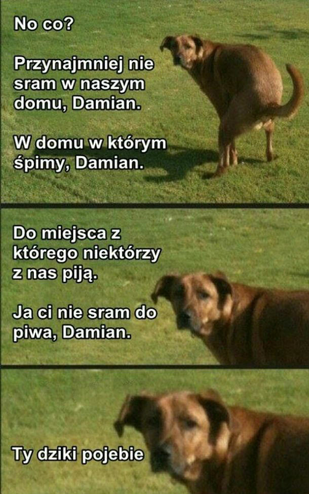 Wstydź się, Damian :D 