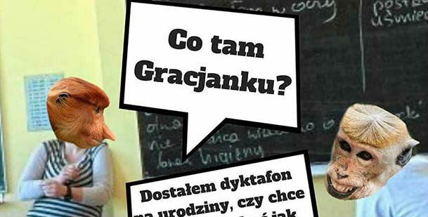 Gracjanek w akcji