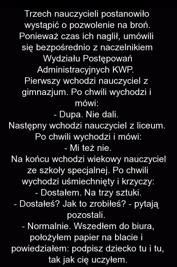 Pozwolenie na broń 