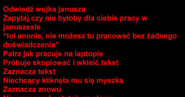 Praca u wujka 