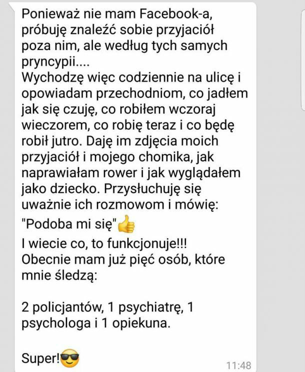 Życie bez Fejsa 