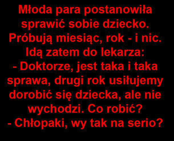 Oni tak na serio? 