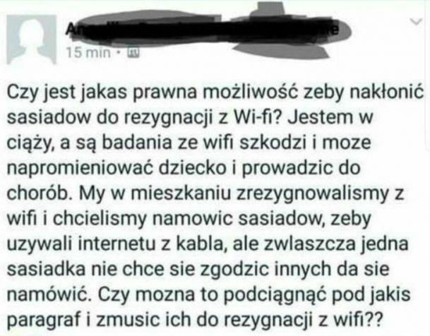 Rezygnacja z Wi-Fi