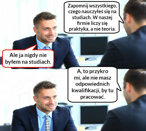 Rozmowa o pracę 
