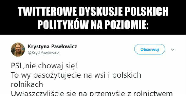 Nasi politycy jak zawsze w formie :D 