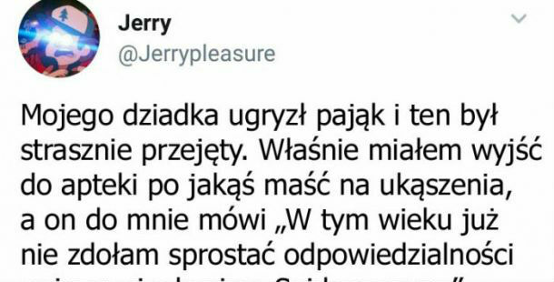 Mistrzowska odpowiedź dziadka 