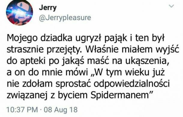 Mistrzowska odpowiedź dziadka 