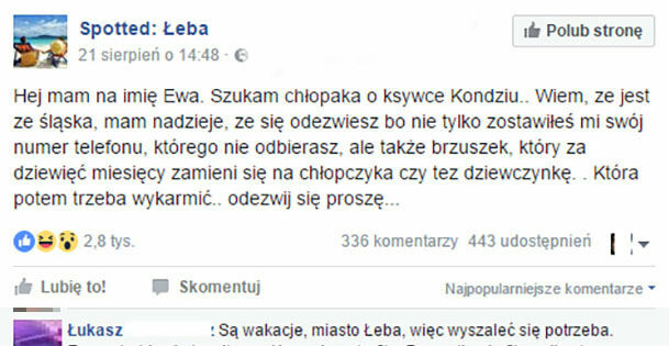 Są wakacje, miasto Łeba... :D 