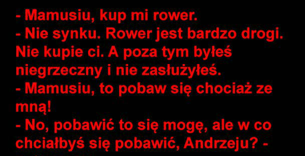 Sprytny synek 