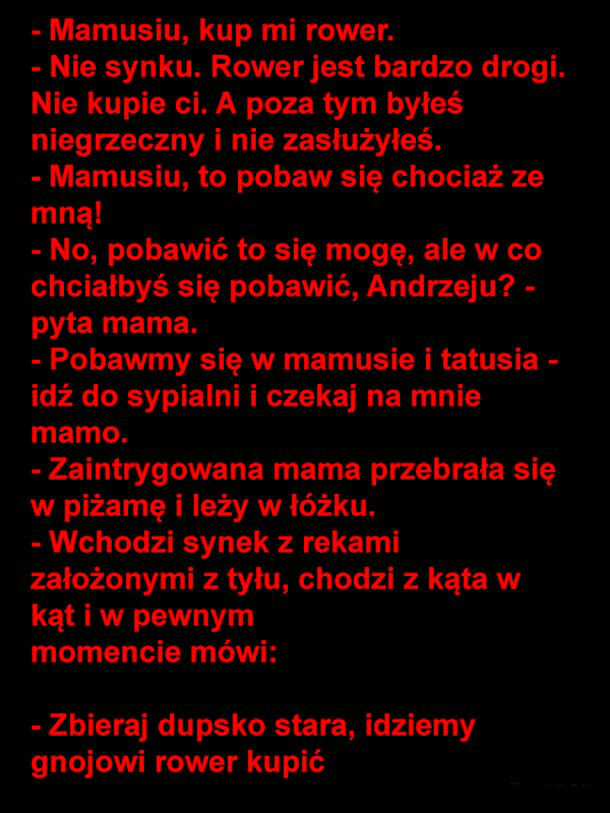 Sprytny synek 