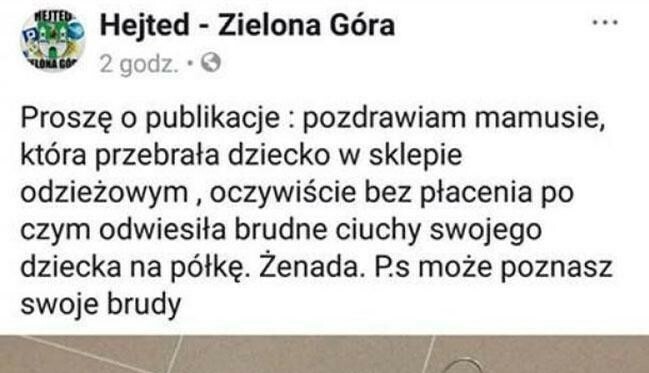 Co za madka...