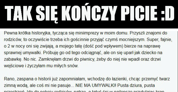 Kiedy ojciec popije... :D 