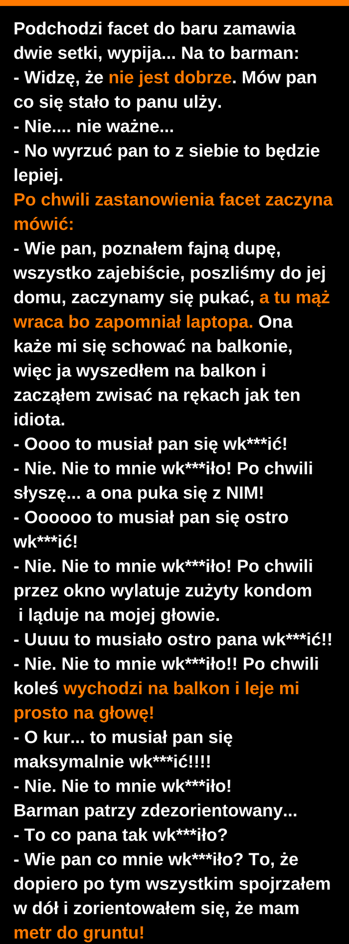 Co go wkurzyło? :D 