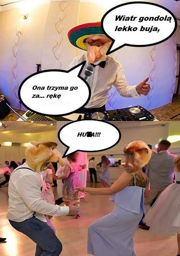 Na każdym polskim weselu... :D 