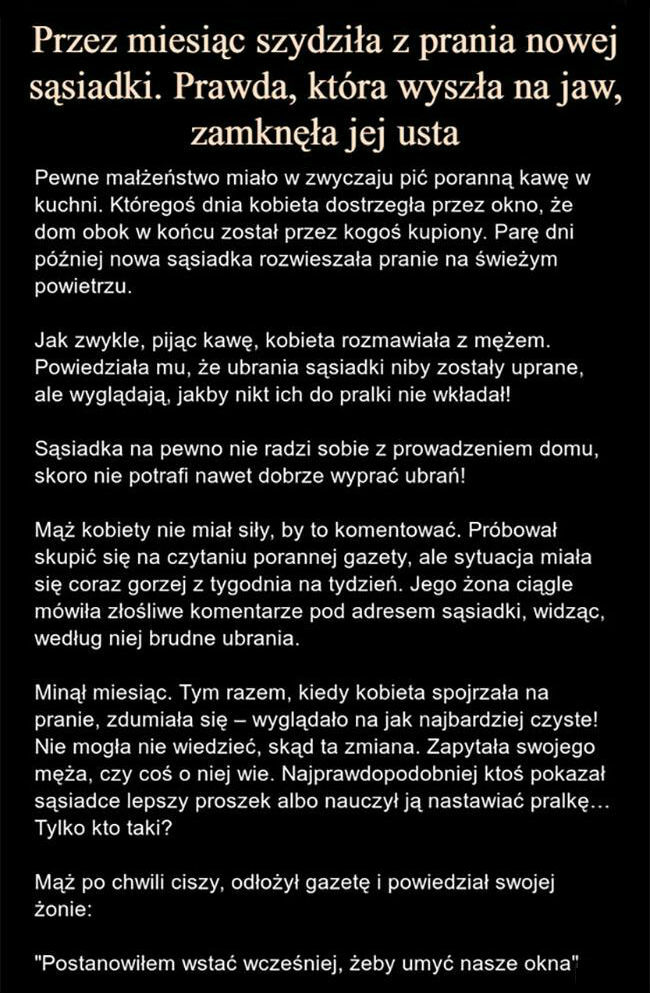 Prawda zamknęła jej usta