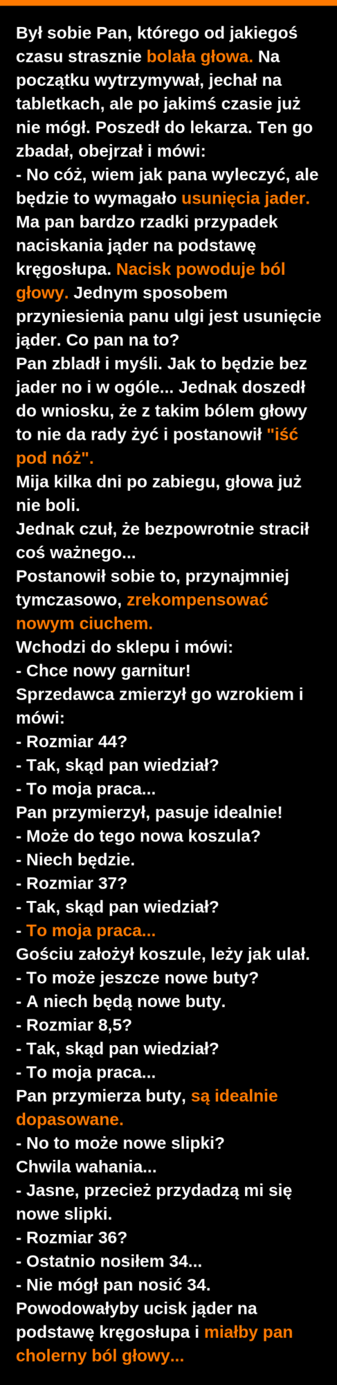 Przyczyna bólu głowy 