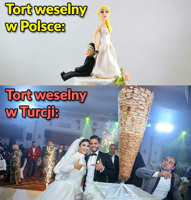 Tort weselny w Polsce vs w Turcji 