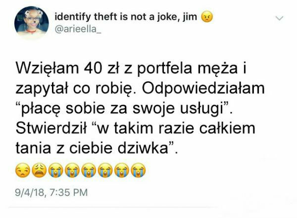 Mąż zaorał 