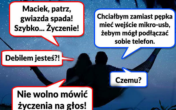 Życzenie Maćka 