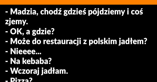 Kiedy idziesz z dziewczyną na jedzenie  