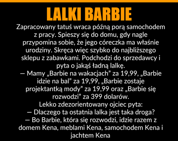 Barbie się rozwodzi 