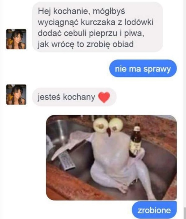Mała prośba do faceta 