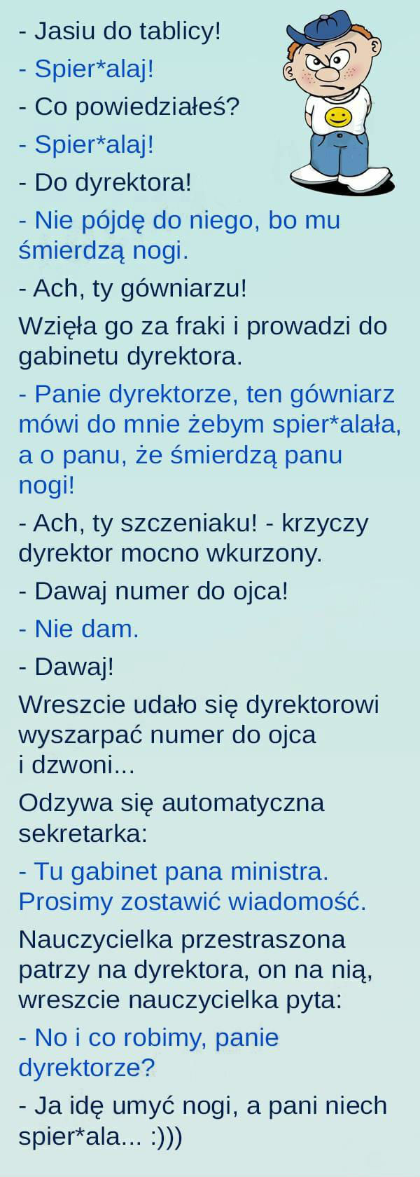 Niewychowany Jasiu 