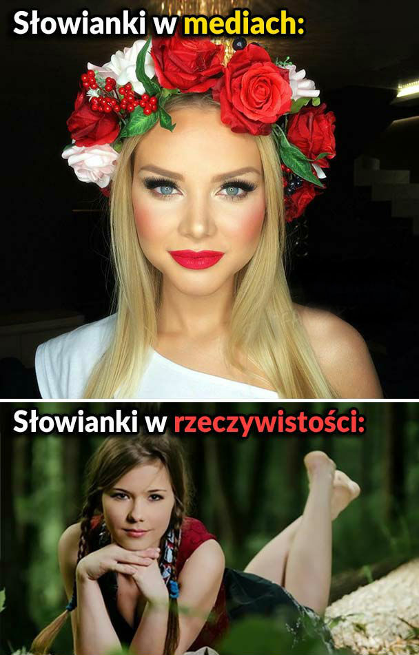 Słowianki w mediach i w rzeczywistości 