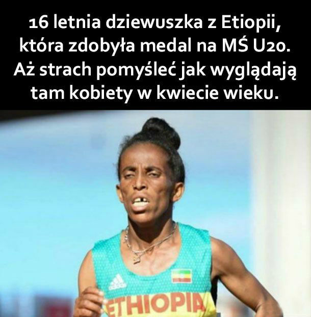 Dziewuszka z Etiopii 