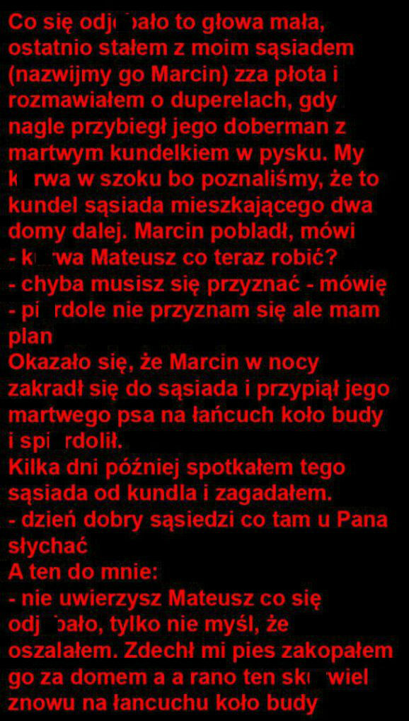 Zawał na miejscu 
