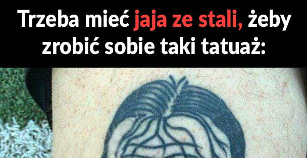 Facet ma jaja ze stali 