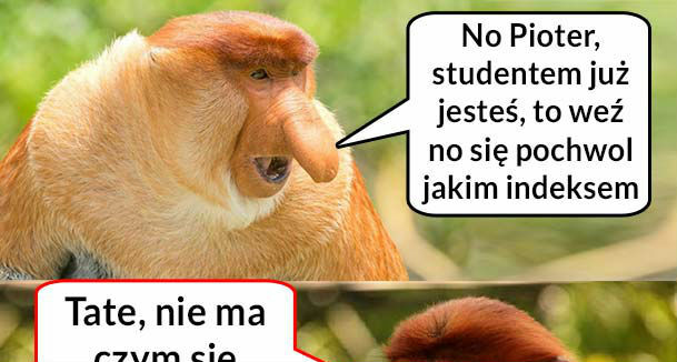 Pioter na studiach 