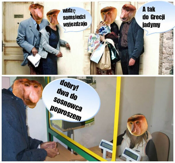 Somsiedzi na wczasach :D 