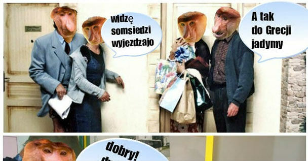 Somsiedzi na wczasach :D 