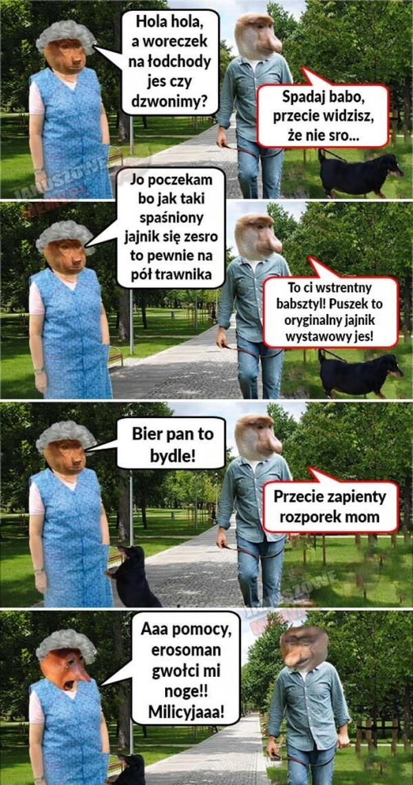 Halyna stoi na straży 