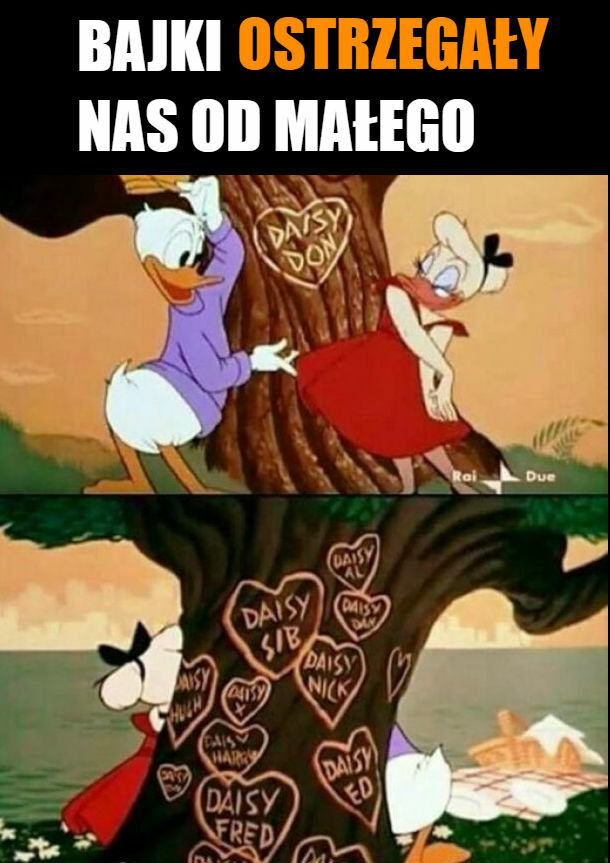 Bajki ostrzegały nas od małego 