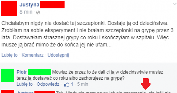 Antyszczepionkowcy kontra grypa